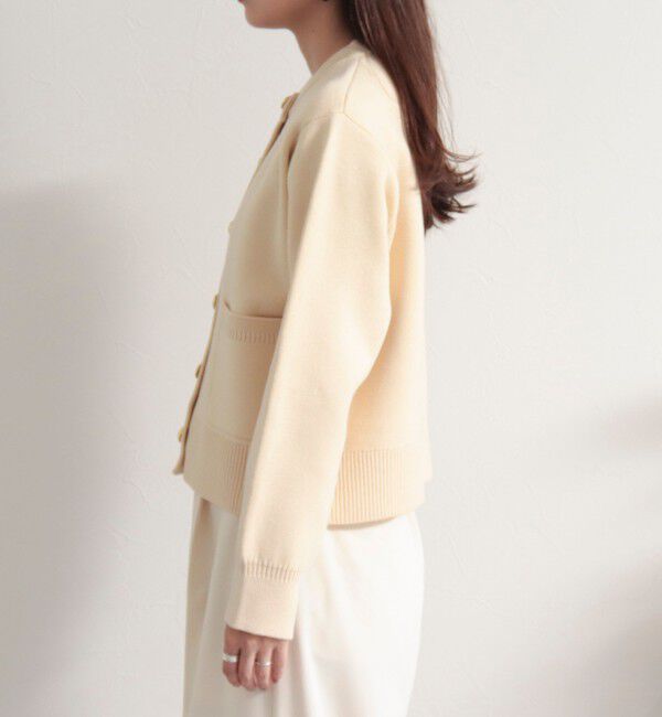 fredy emue「ミラノリブポケット付きカーディガン」|カーディガン|