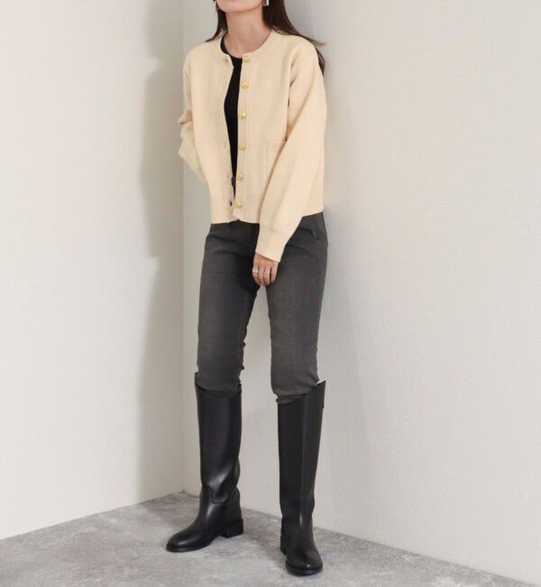 fredy emue「ミラノリブポケット付きカーディガン」|カーディガン|