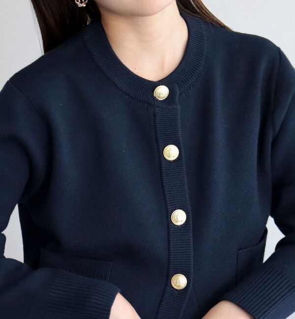 fredy emue「ミラノリブポケット付きカーディガン」|カーディガン|