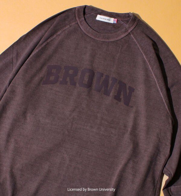 GLOSTER「【GOOD ROCK SPEED】カレッジロゴ ラグランTシャツ 7分袖」|Tシャツ・カットソー|