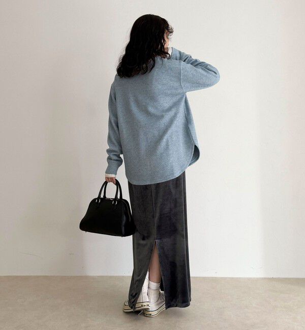 fredy emue「2WAYヘンリーラメプルオーバー」|Tシャツ・カットソー|