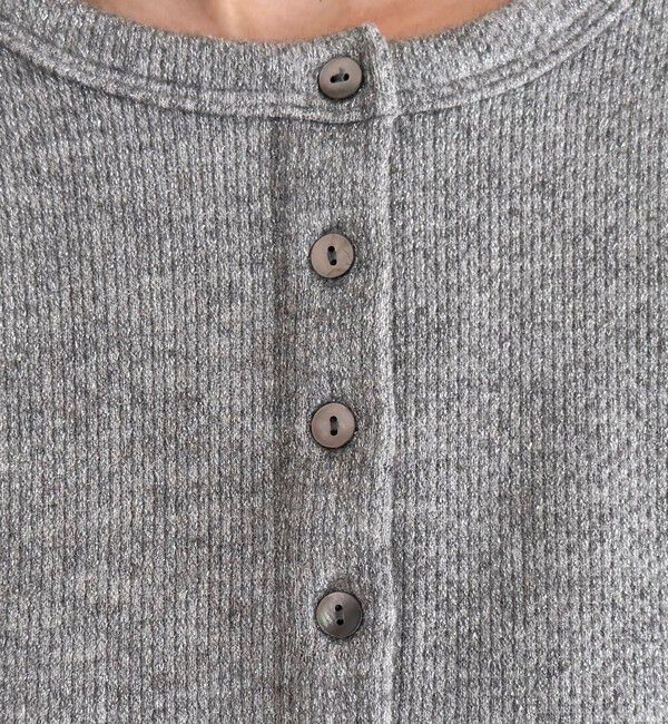 fredy emue「2WAYヘンリーラメプルオーバー」|Tシャツ・カットソー|