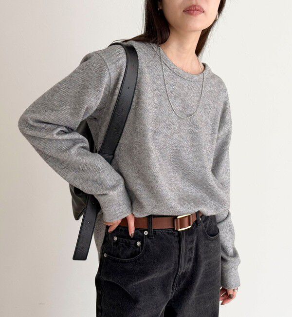 fredy emue「2WAYヘンリーラメプルオーバー」|Tシャツ・カットソー|