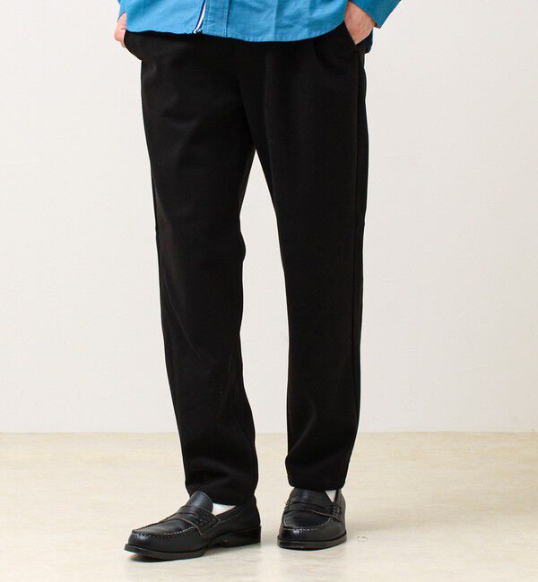 GLOSTER「【毎日穿けるきれい見え】ストレッチカルゼパンツ」|チノ|