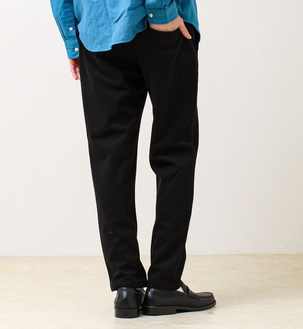 GLOSTER「【毎日穿けるきれい見え】ストレッチカルゼパンツ」|チノ|