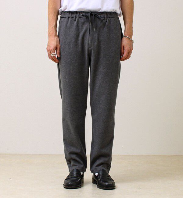 GLOSTER「【毎日穿けるきれい見え】ストレッチカルゼパンツ」|チノ|