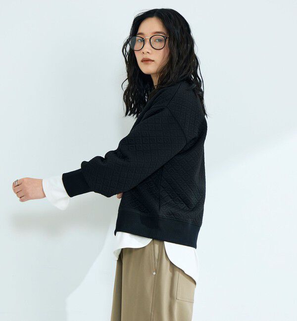 fredy emue「ハートキルトスウェットプルオーバー」|Tシャツ・カットソー|