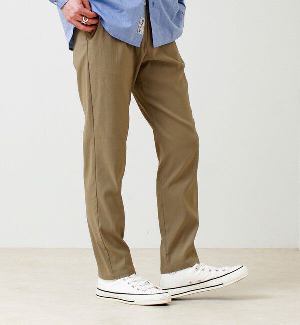 GLOSTER「【快適ストレッチ】Relaxイージーパンツ」|チノ|