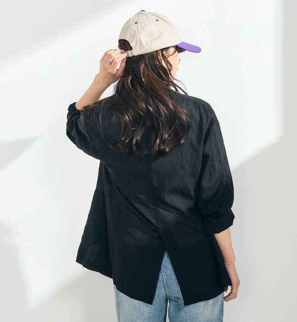 fredy emue「リネン混ライトダブルジャケット」|テーラードジャケット|