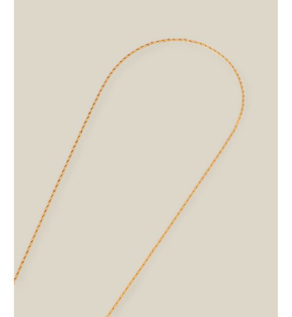 ROPE'「ロープチェーンラリエット」|ネックレス|