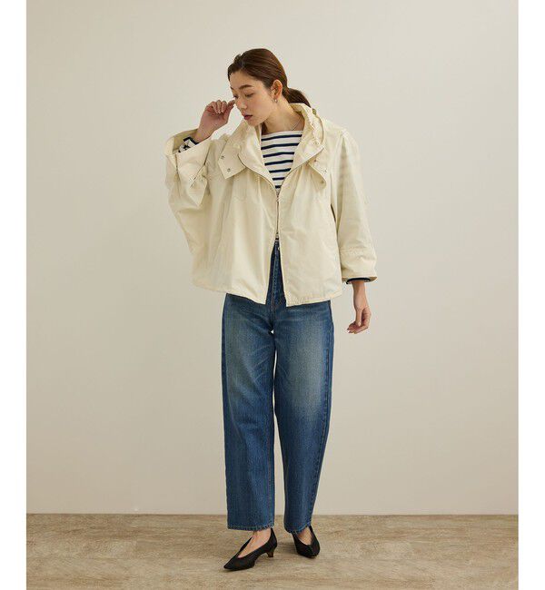 ROPE「シルク混タフタギャザーマウンテンパーカー/イージーケア」|その他|