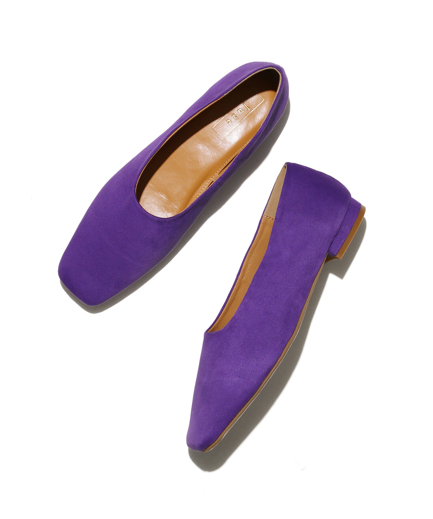 Juze「スクエアフラットパンプス」|パンプス|