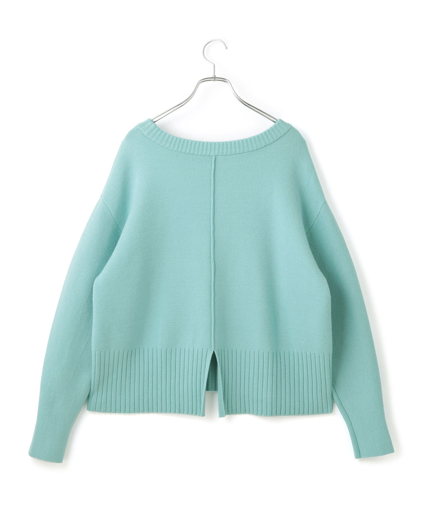 VIS「【セットアップ対応】もちっとニットミラノリブプルオーバー」|ニット・セーター|