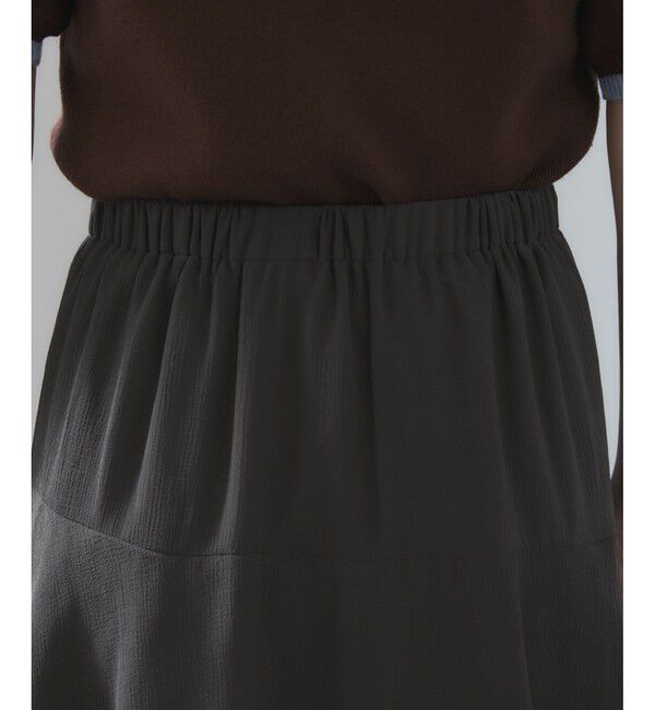 VIS「花柄アソート楊柳ティアードスカート」|スカート|