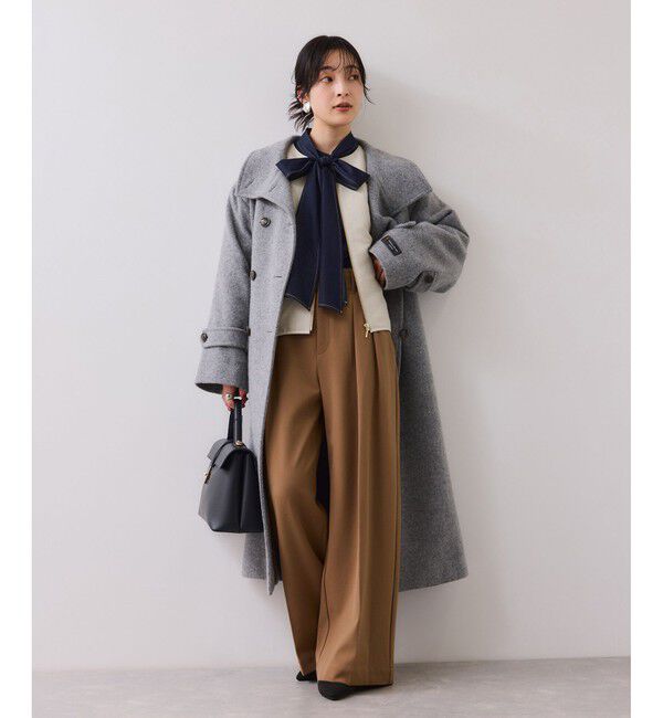 VIS「合皮パイピングキルトアソートブルゾン」|ブルゾン・スタジャン|