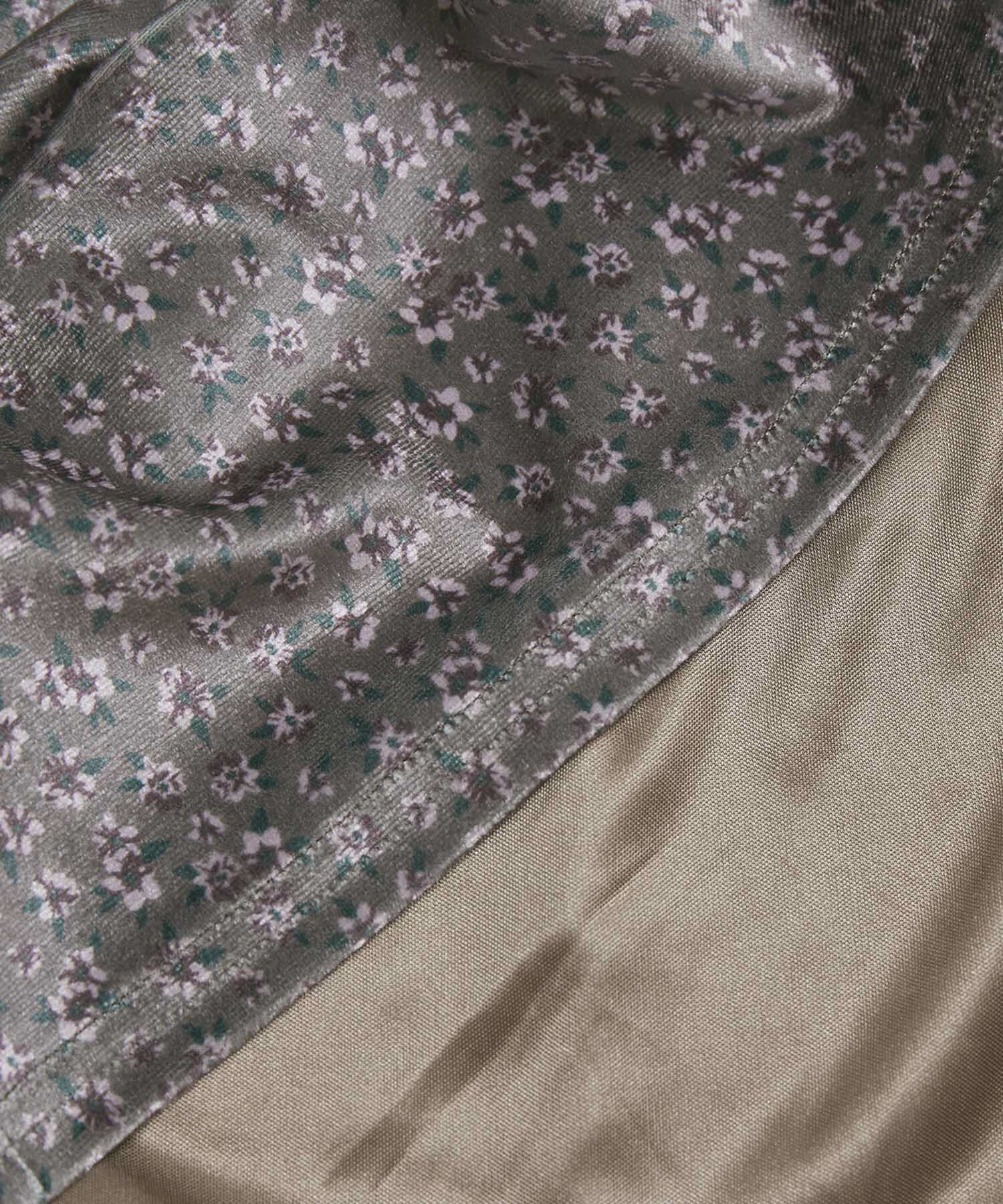 Rope&rsquo;Picnic「リンクコーデ/花柄ベロアアイラインスカート」|スカート|