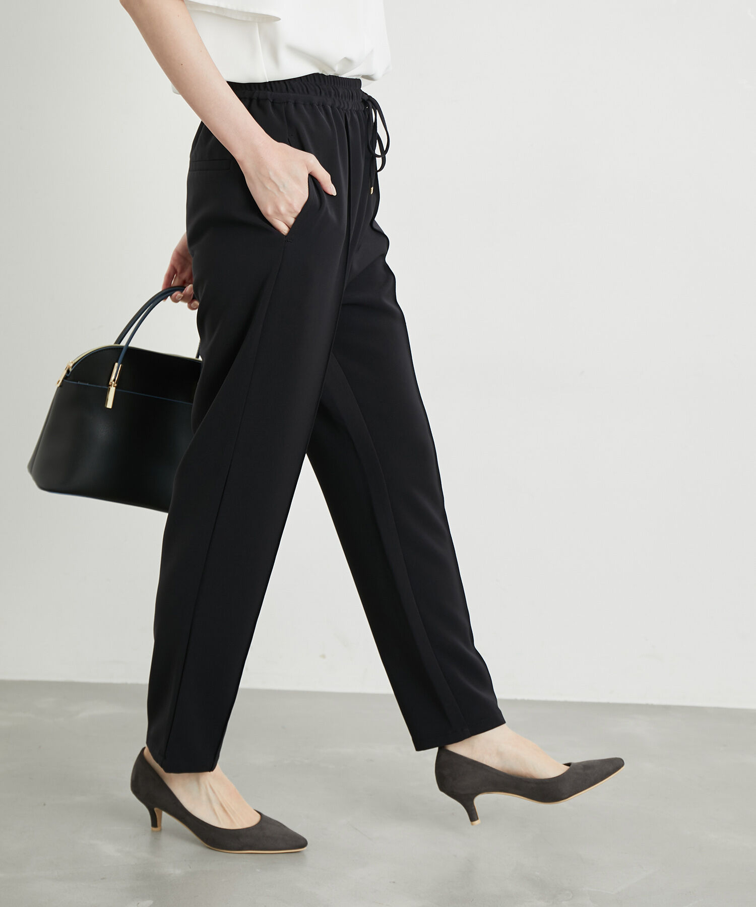 Rope&rsquo;Picnic「ステファニージョガーパンツ」|チノ|