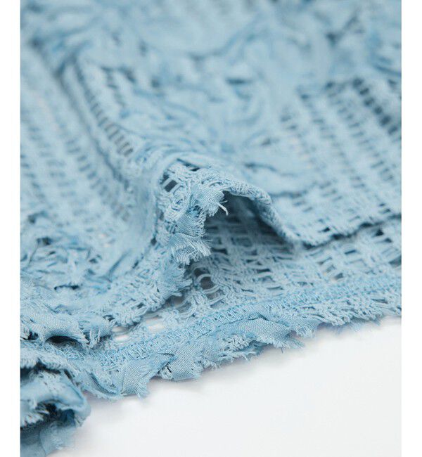 Rope&rsquo;Picnic「メッシュコード刺繍プルオーバー」|Tシャツ・カットソー|