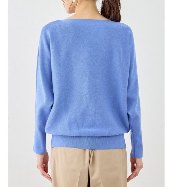 Rope&rsquo;Picnic「マシュマロ袖パールドルマンニット/イージーケア・リンクコーデ」|ニット・セーター|