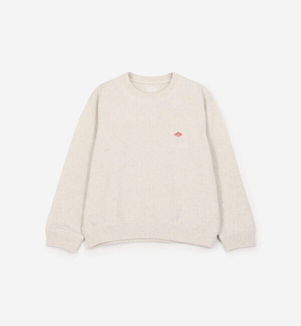 DANTON「DANTON | キッズ 長袖スウェットTシャツ SOLID」|Tシャツ・カットソー|ECRU系1