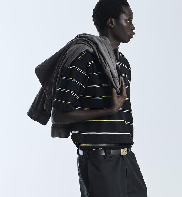  「RYE TENDER | 〈別注〉半袖 クルーネックニット MEN」|ニット・セーター|