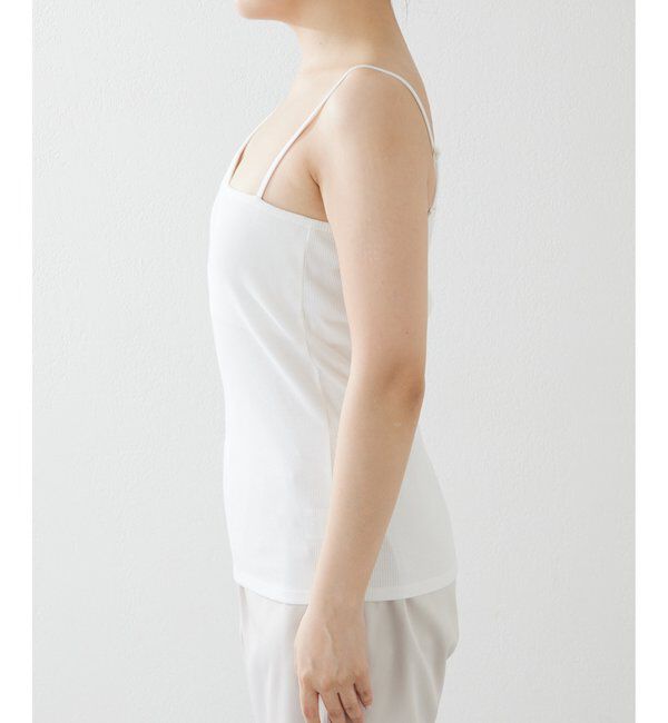 Drawing Numbers「【Drawing Numbers】パッド付きアシメタンク」|Tシャツ・カットソー|