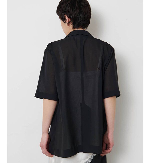 THE PAUSE「【THE PAUSE】シアーハーフスリーブジャケット」|テーラードジャケット|