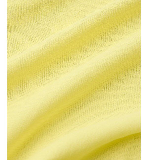 Drawing Numbers「【Drawing Numbers】クルーハーフスリーブ裾ラウンドニット」|ニット・セーター|