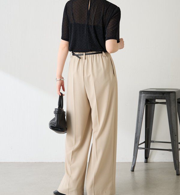  「【トレンドアイテム】シアードットチュールカットソー/アンサンブル」|Tシャツ・カットソー|