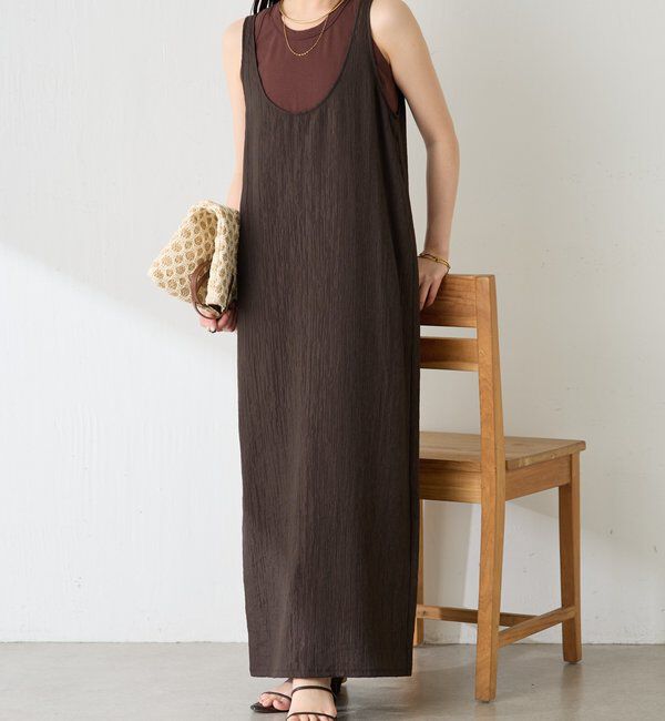  「レイヤードタンクワンピース」|ワンピース|