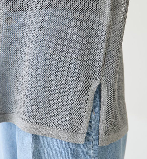  「メッシュロゴフレンチニット」|ニット・セーター|