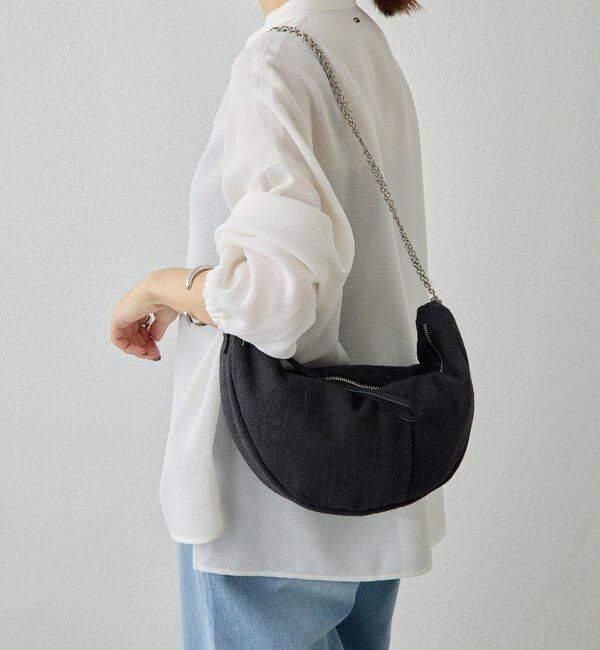  「【PAPILLONNER/パピヨネ】ラウンドメッシュバッグ」|ショルダー・メッセンジャー|