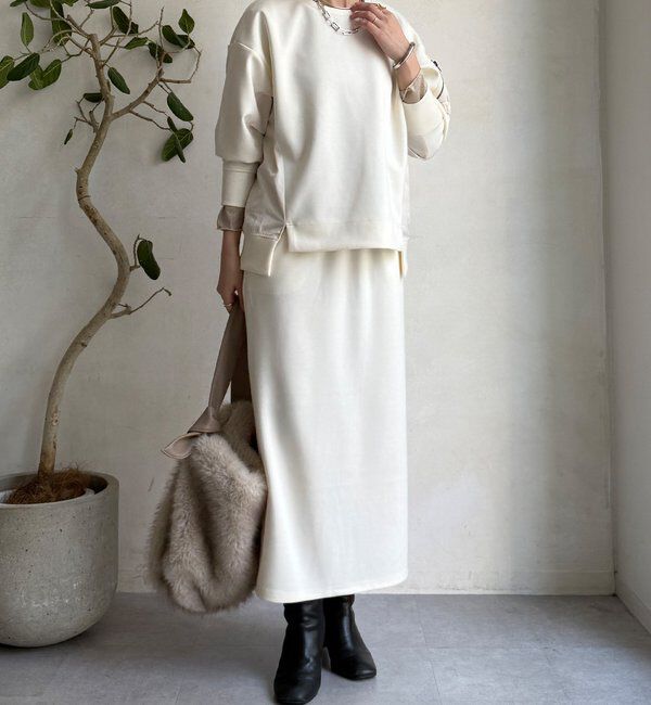  「【WEB限定】MA1ポケットプルオーバー＋タイトスカートセット」|スーツ|