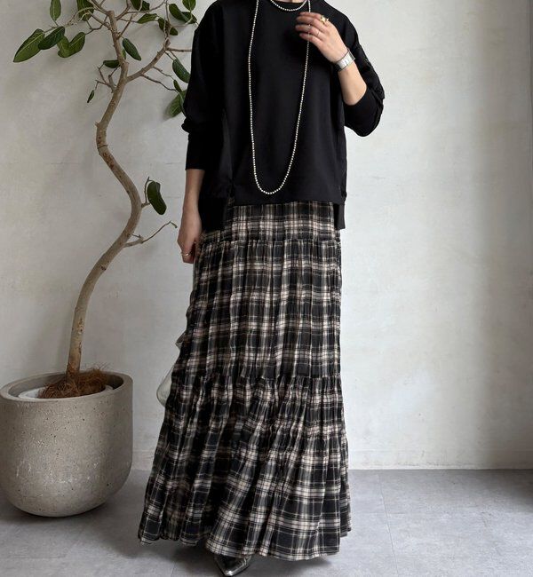  「【WEB限定】MA1ポケットプルオーバー＋タイトスカートセット」|スーツ|