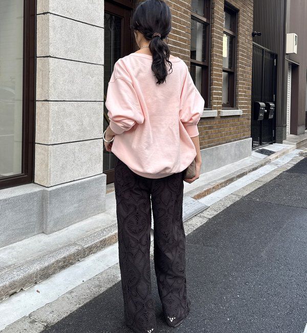  「【インフルエンサーOKOCHI企画】リバーシブルロゴスウェット」|Tシャツ・カットソー|