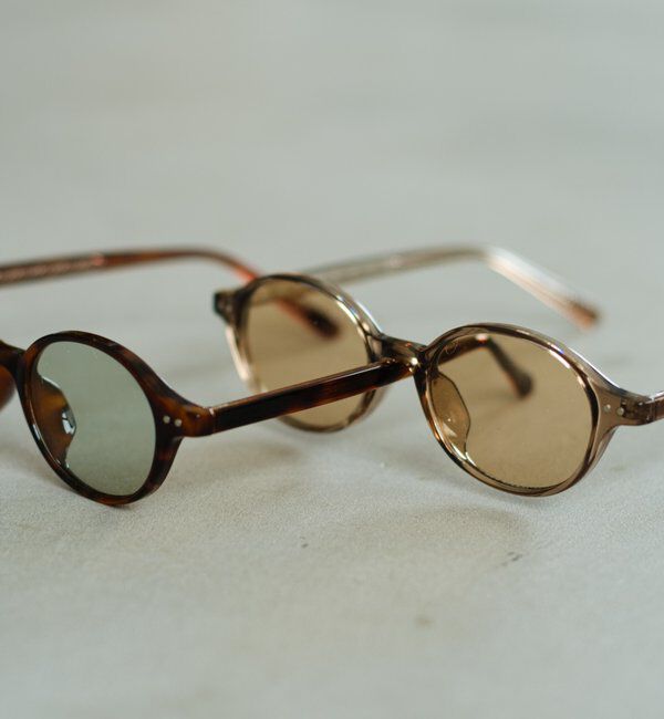  「【江口3GOODS BAG/fiw.】オーバルサングラス」|サングラス|