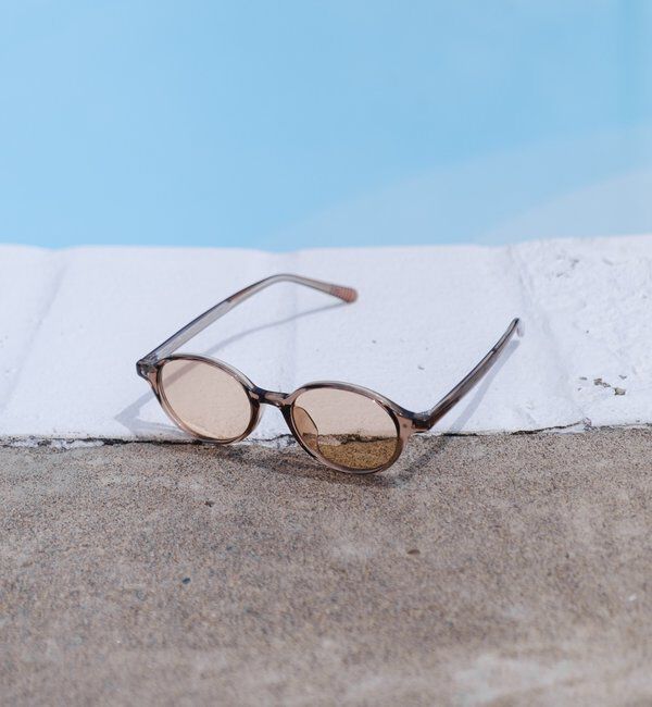  「【江口3GOODS BAG/fiw.】オーバルサングラス」|サングラス|