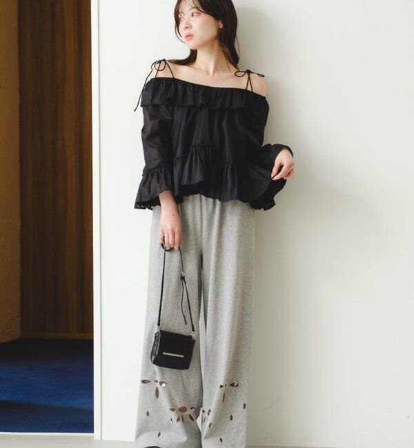  「バタフライフリルブラウス」|シャツ・ブラウス|