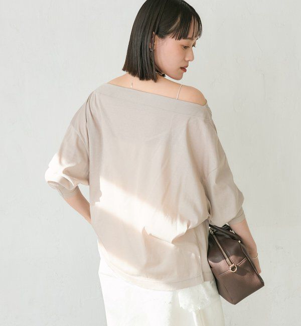  「予約【大人の肌見せに】シアードルマンカットソー」|Tシャツ・カットソー|