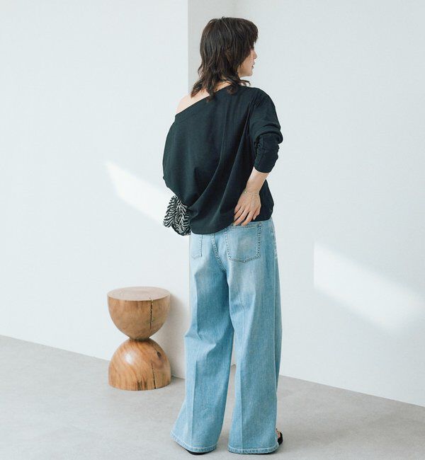  「予約【大人の肌見せに】シアードルマンカットソー」|Tシャツ・カットソー|