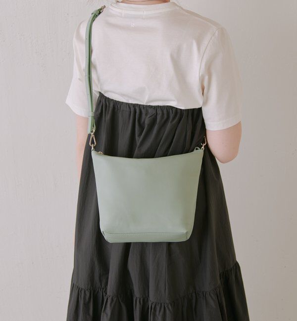  「ソフトレザーシンプルショルダーバッグ 」|ショルダー・メッセンジャー|