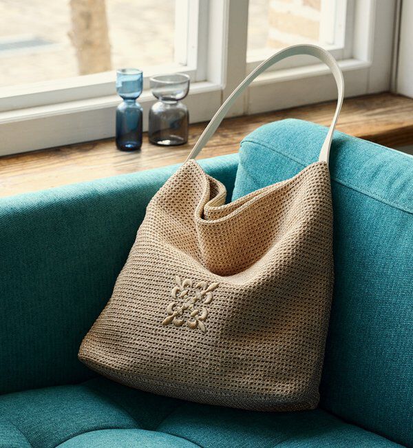  「ナイロンラフィアワンショルダーバッグ」|ショルダー・メッセンジャー|