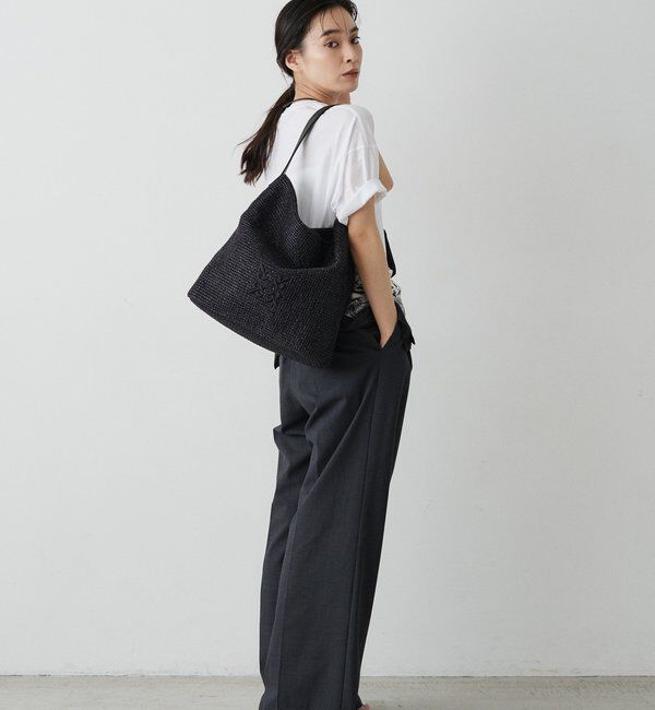  「ナイロンラフィアワンショルダーバッグ」|ショルダー・メッセンジャー|