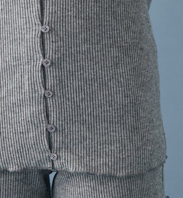  「起毛リブボタンカーディガン」|Tシャツ・カットソー|
