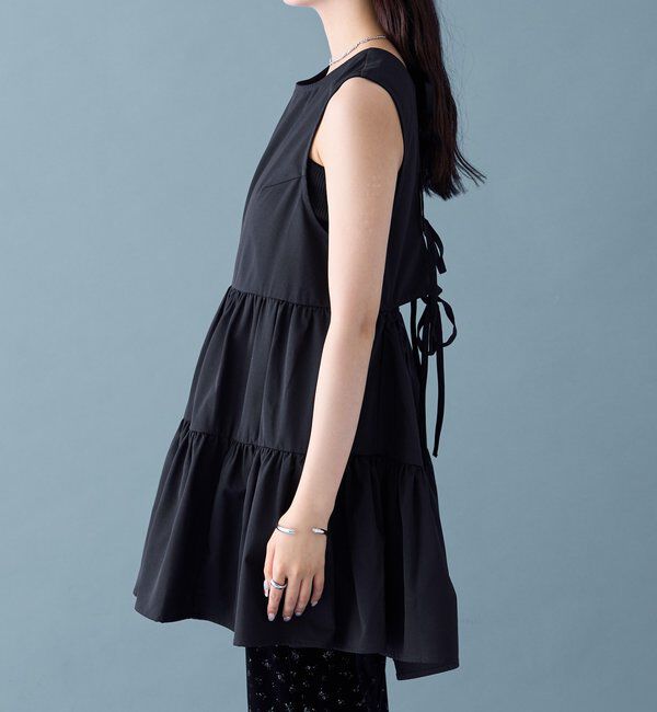  「バックシャンティアードチュニック」|シャツ・ブラウス|