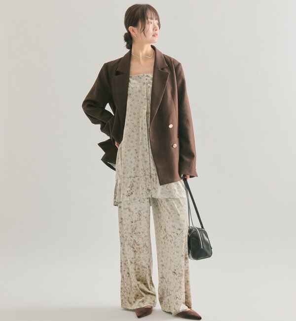  「フラワーベロア セットアップ」|チノ|