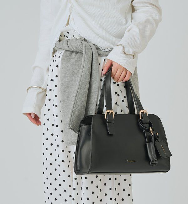  「【@sktnnm企画】リップチャーム付きminiボストンBAG」|トートバッグ|