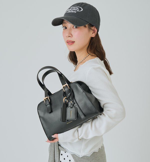  「【@sktnnm企画】リップチャーム付きminiボストンBAG」|トートバッグ|