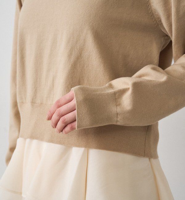  「ペプラムニットカーデ」|ニット・セーター|