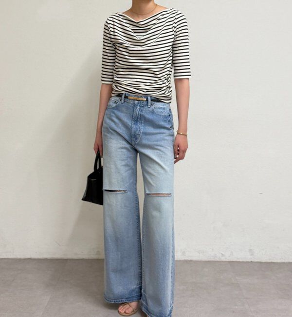  「ドレープカットソー」|Tシャツ・カットソー|